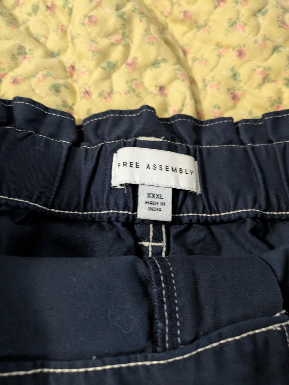 Free Assembly Women's Navy Mini Skirt